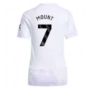Fotbalové Dres Manchester United Mason Mount #7 Dámské Venkovní Oblečení 2025-26 Krátký Rukáv
